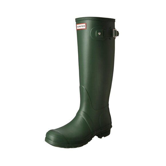 Hunter Women's Original Tall Rain Boot - Dark Olive - Picture 3 of 5
